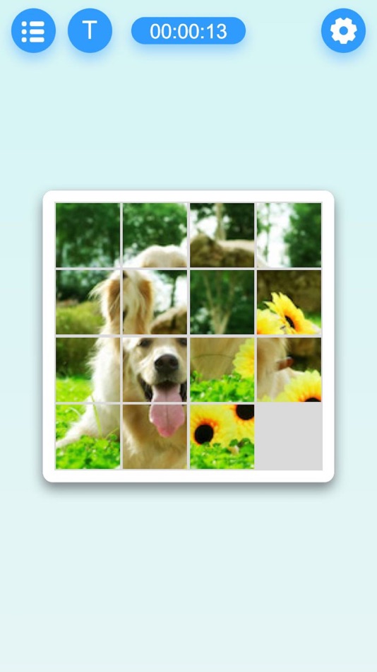 #3. Jigsaw Puzzle - Slide Block (iOS) By: LUOYANG WAWAN INFORMATION TECHNOLOGY CO., LTD.