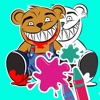 Horror At Night Color the Bear icon