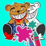 Download Horror At Night Color the Bear app
