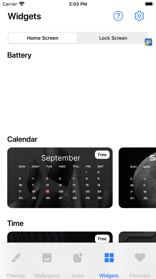 #10. Themes: Wallpapers and Widgets (iOS) 由: Petro Holovatyuk
