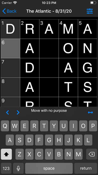 Omni Crosswords Screenshot