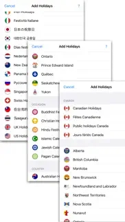 How to cancel & delete canadian holidays 2