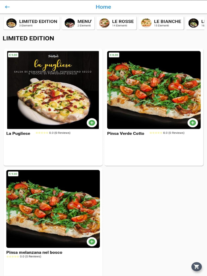 Pinseria la bella Roma