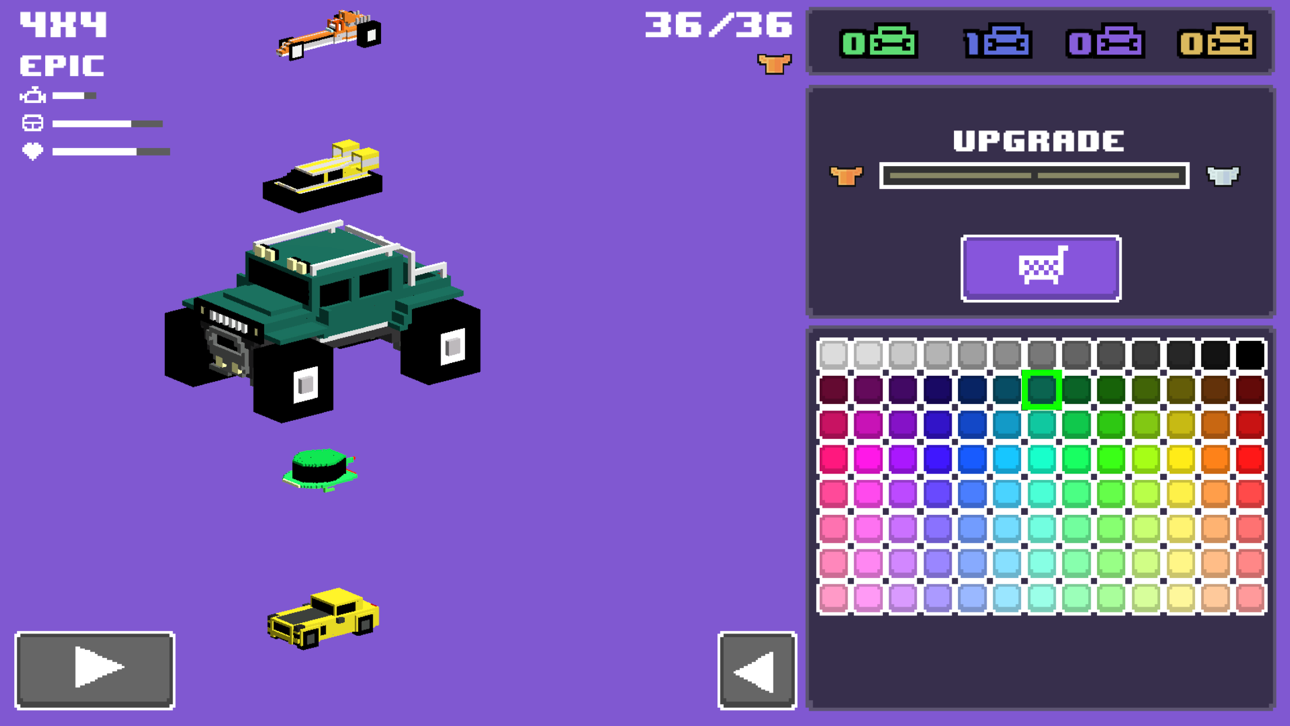Smashy Road: Wanted 2 iOS Mod IPA screenshot 9 - iOS game interface