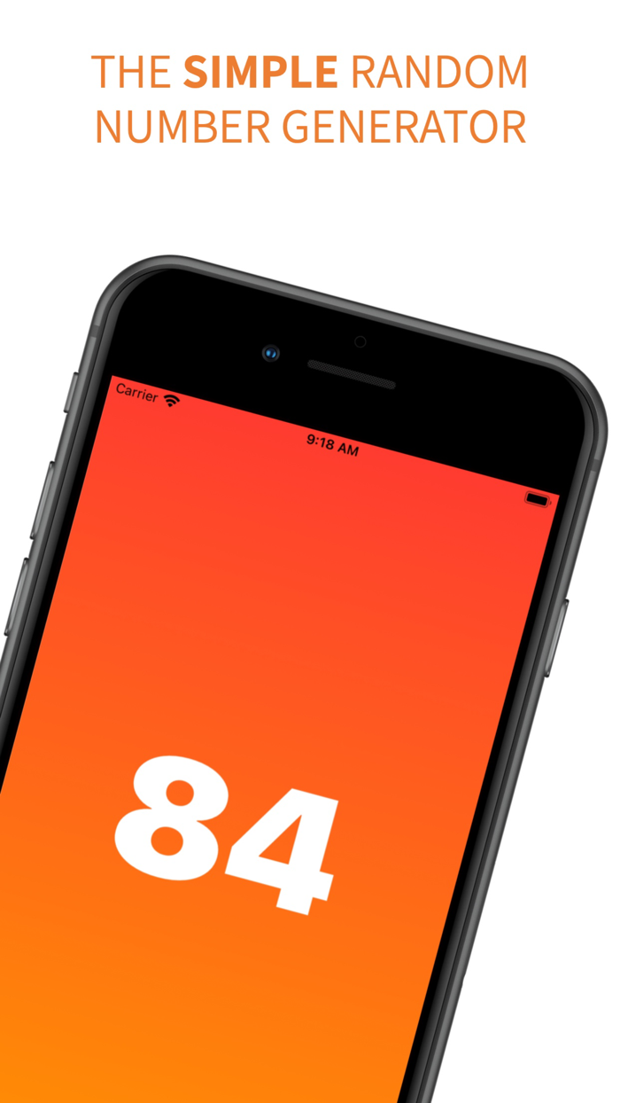 Random Number Generator App