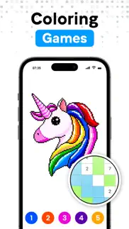 pixel art maker: coloring game iphone screenshot 3