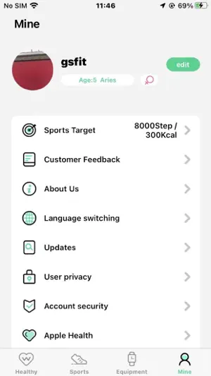 GFit Pro screenshot 3