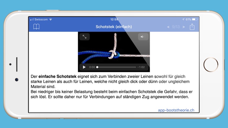 Knoten für die Bootsprüfung screenshot-8