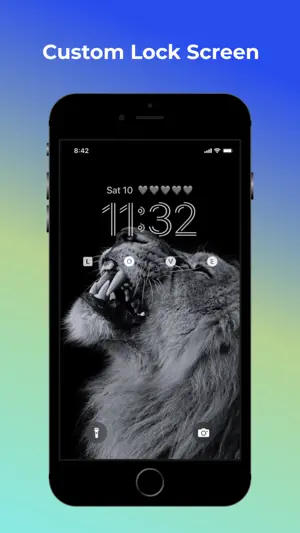 Lock Screen 26 - Top Widgets screenshot 1
