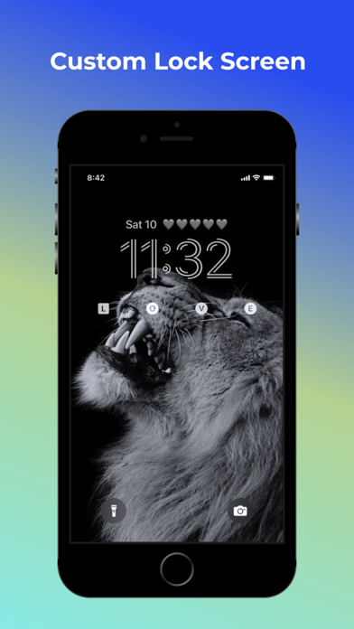 Lock Screen 16 - Top Widgets Screenshot