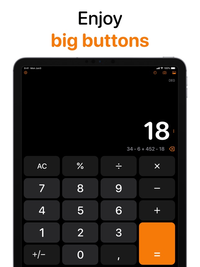 Taschenrechner Air im App Store