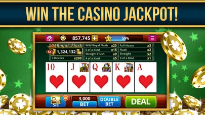 Screenshot #1 pour Video Poker: Jeux de cartes!