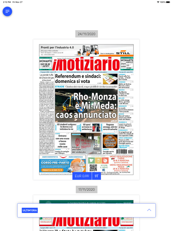 Screenshot #5 pour Il Notiziario Edicola Digitale