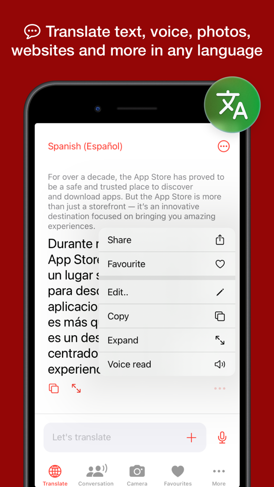 Tap Translate • Offline travel - 1.6.0 - (iOS)
