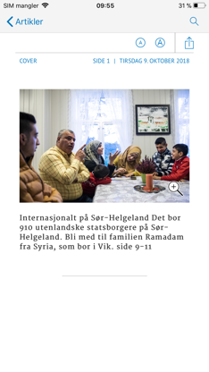 Brønnøysunds Avis eAvis screenshot 3