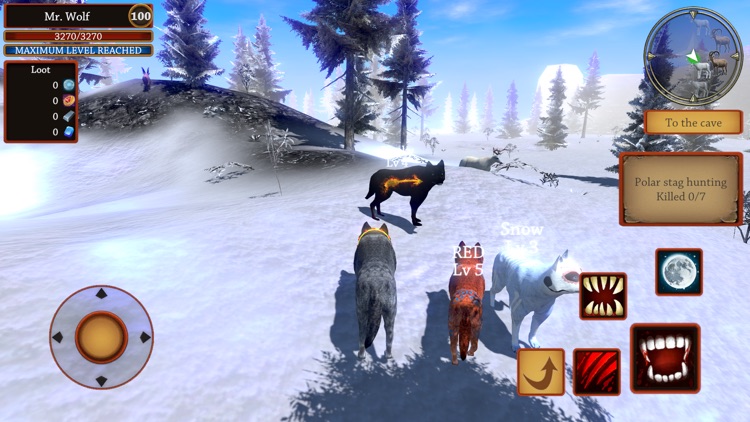 Wolf Simulator - Animal Games screenshot-6