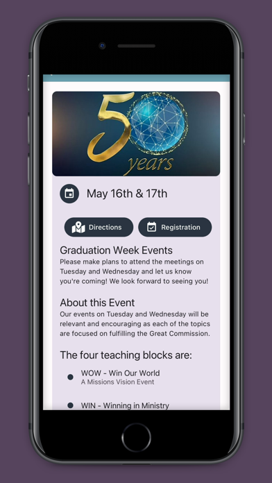 Louisiana Baptist University Screenshot
