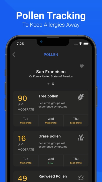 Air Quality & Pollen - AirCare