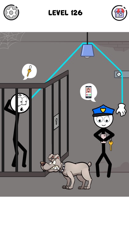 Stickman Thief Puzzle IQ Games