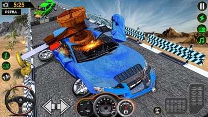 Real High Car Stunt 3D Ramps Screenshot