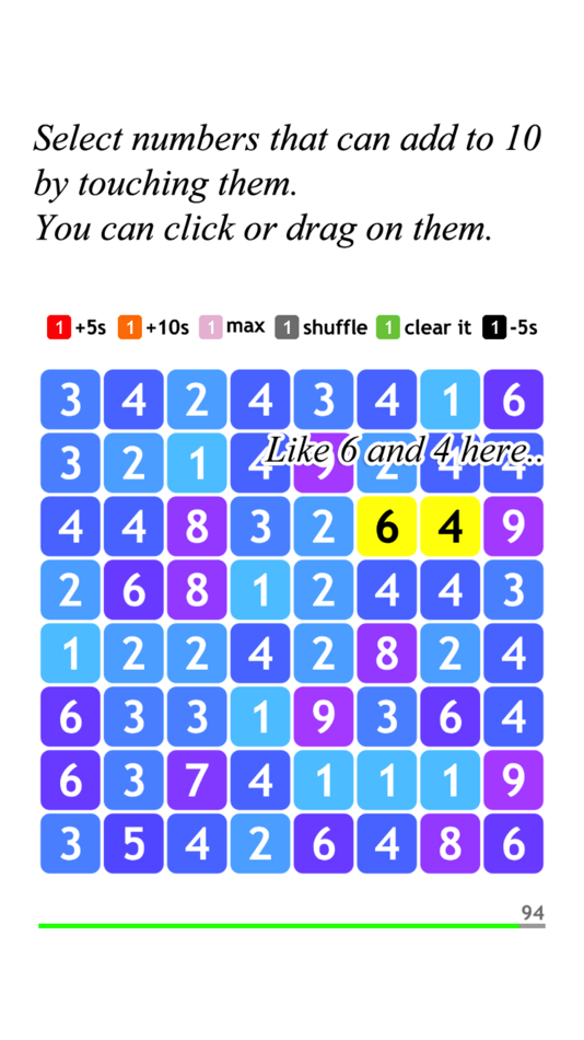 #3. Add to 10 Plus: Number Game (iOS) By: Hyemin Chung