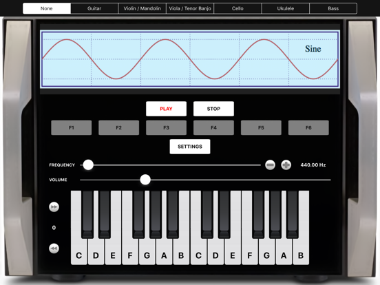 Screenshot #4 pour iTuningFork - Tone Generator