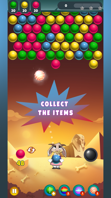 Bad Wolf! Bubble Shooter Screenshot