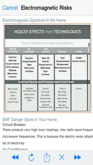 emf field detector rf scanner iphone screenshot 4
