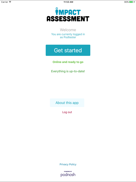 Screenshot #4 pour Podnosh Impact Assessment App