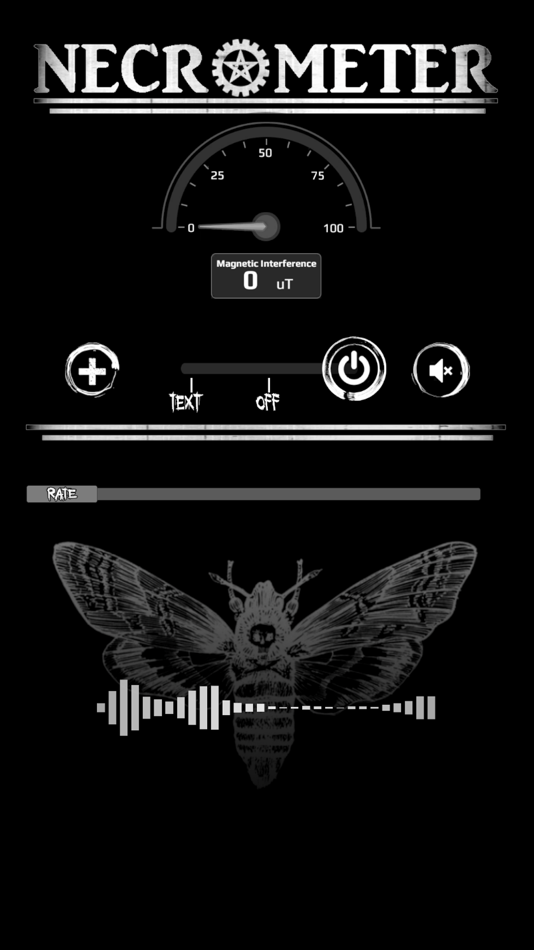 #3. Necrometer (iOS) By: chris rogers