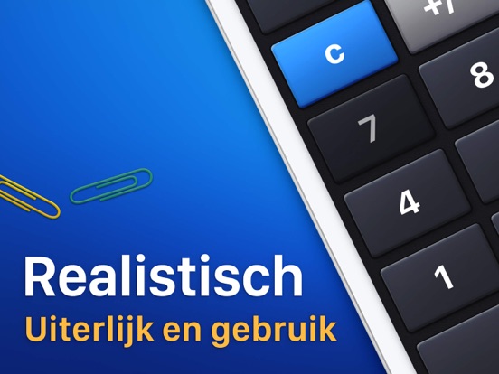 Rekenmachine‘ iPad app afbeelding 3