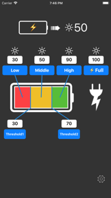 Dimmer -Adjust LCD brightness- screenshot