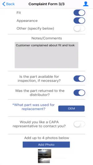 Capa Certified Parts screenshot 3