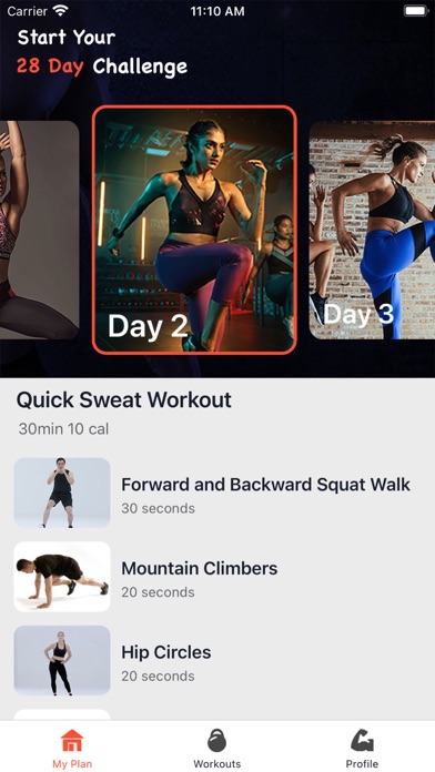 ThirtyFit: Super Lazy Workout Screenshot