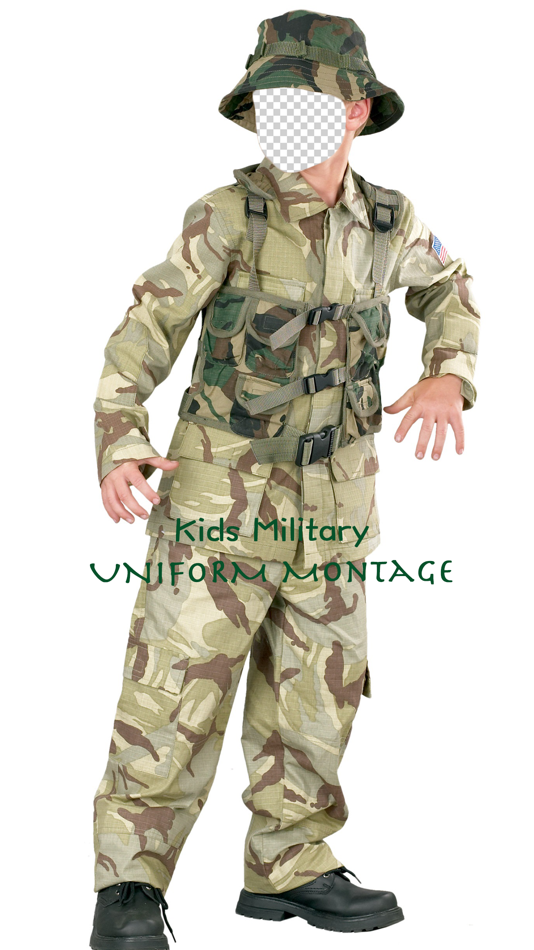 Kids Military Uniform Montage - 1.2 - (iOS)
