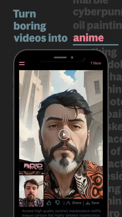 Drip.Art V0: AI Video Generate Screenshot