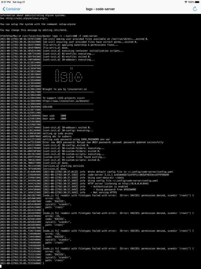 Mildred - Docker SSH Client