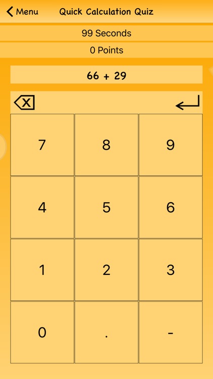 Quick Calculation Quiz screenshot-0
