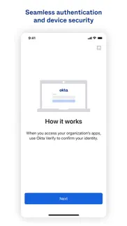 okta verify iphone screenshot 1