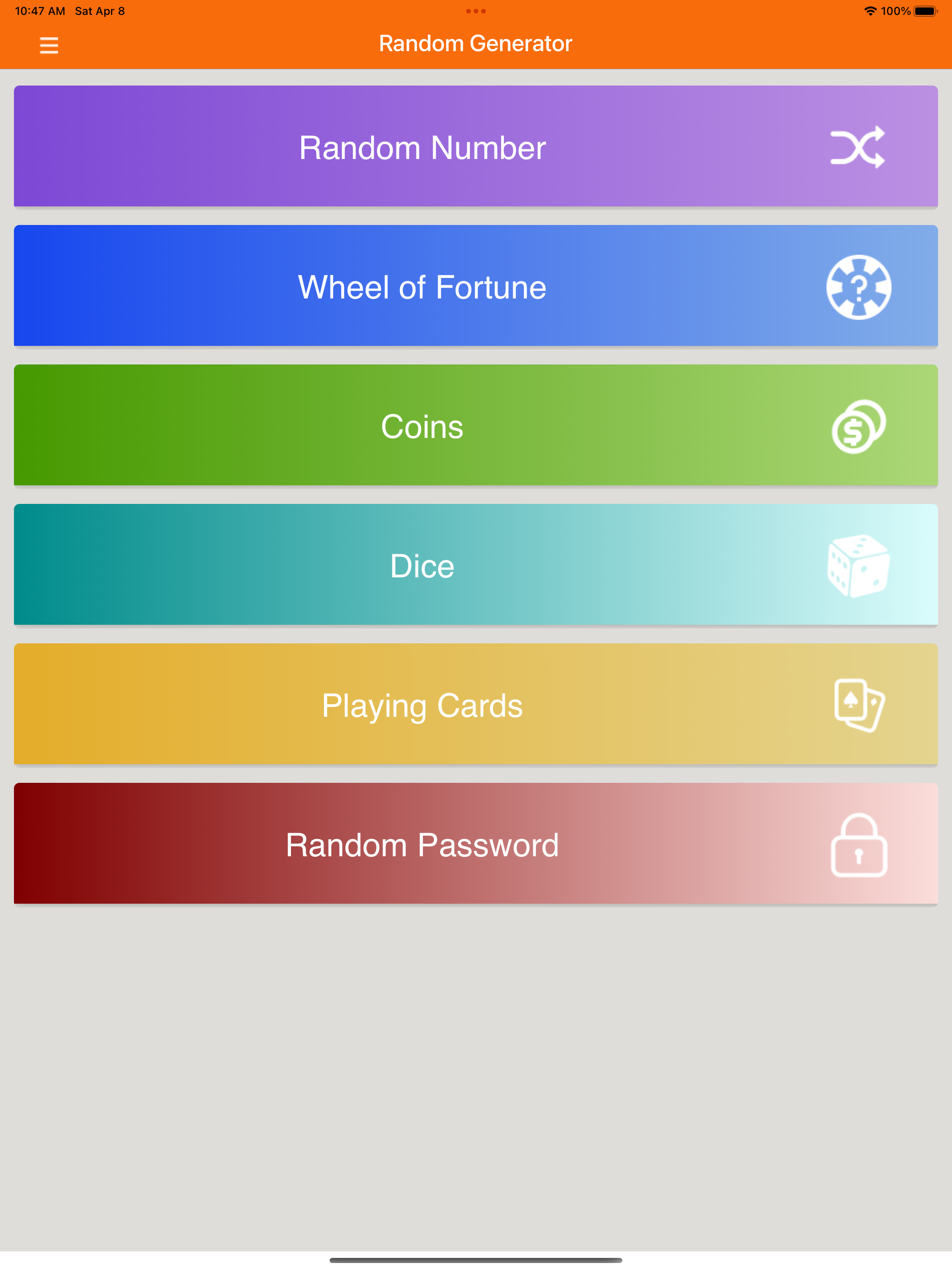 Random Generator Pro
