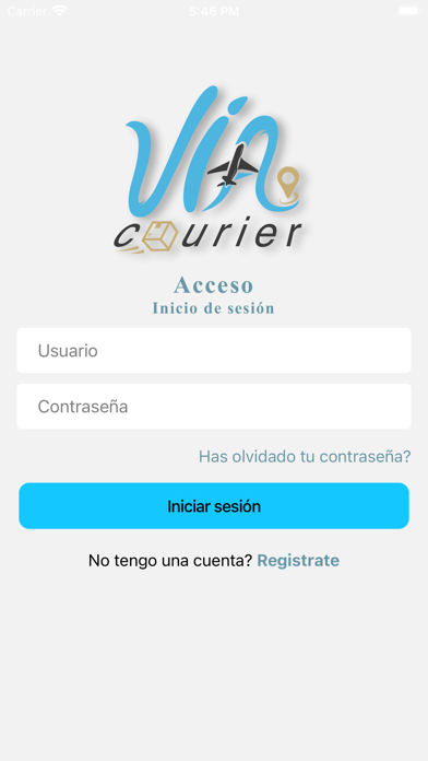 Via Courier Screenshot