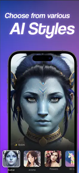 Game screenshot Anime AI Art Generator - Glyf apk