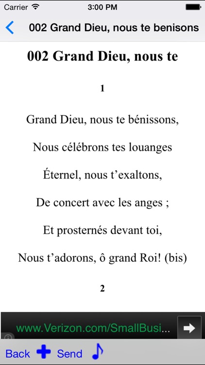 Chants D'Esperance - Tunes screenshot-3