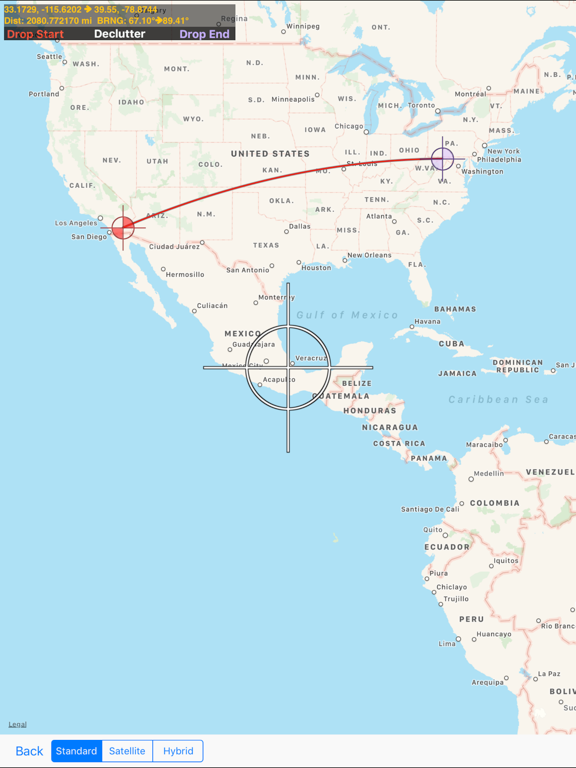 Screenshot #1 for CoordCalc