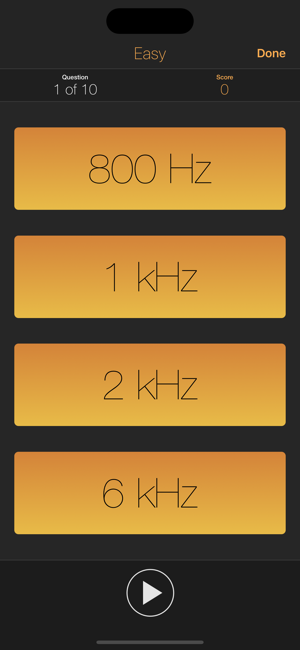 ‎Quiztones: EQ Ear Training Screenshot