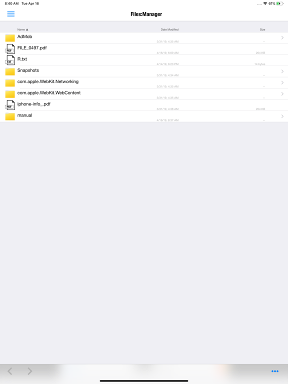 Files: File Manager App