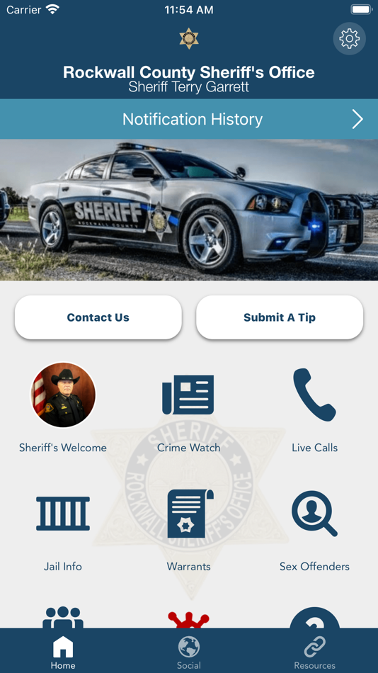 #1. Rockwall County TX Sheriff (iOS) 由: Rockwall County Sheriff Office