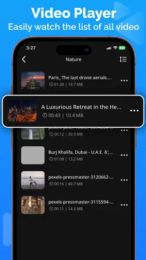 Video Player - HD Movie Player screenshot 3