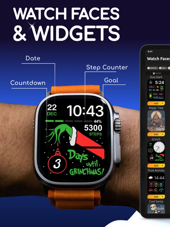 Watch Faces Gallery & Widgetsのおすすめ画像1