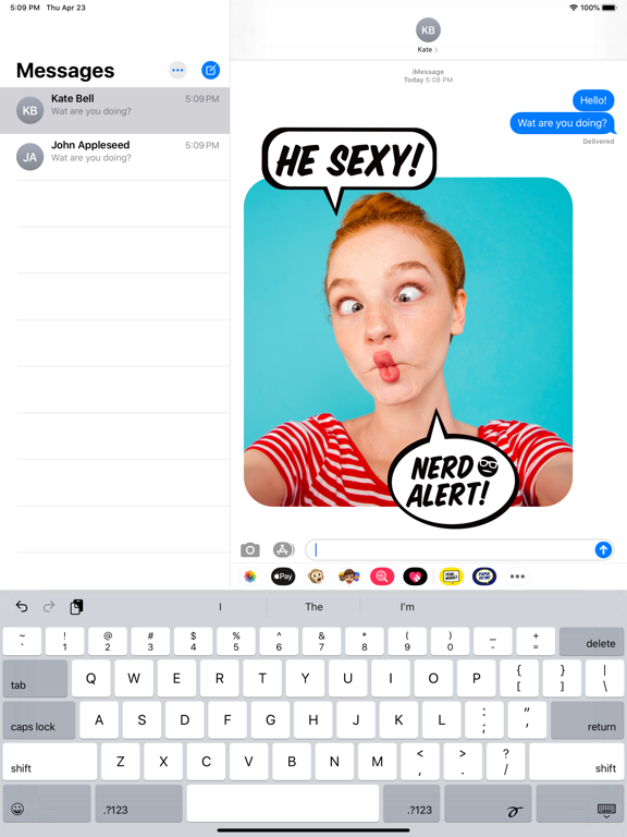 Screenshot #5 pour Yeah Word? Sticker Pack